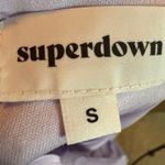 superdown  Carissa Lavender Mini Dress‎ Lace Strappy Party Cocktail Purple Size S Photo 7