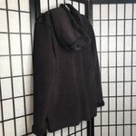 Boutique  Fleece Winter Warm Hoodie Coat Jacket Purple Large Photo 3