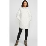 Nike Sportswear Essential Quilted Trench Jacket, White, Medium Photo 6