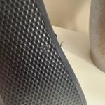 Johnny Was  Black Sandals with Pink Floral Embroidery Photo 4