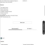 Cotton On New- Emma metal frame white round sunglasses Photo 1