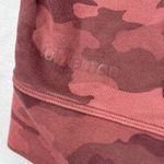 Lululemon  Camo Crewneck Sweatshirt Pullover Long Sleeve Red Pink Women 1X READ Photo 4