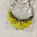 Paparazzi Yellow Rio Rainfall Acrylic Lemon Drop Necklace Photo 3