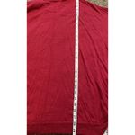 Eileen Fisher Turtleneck Sweater Sz LG 100% Merino Wool Red Holiday Dressy Photo 11