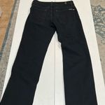 7 For All Mankind women’s standard straight leg size 31 black jean Photo 10