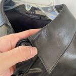 Alice + Olivia Leather Top Photo 4