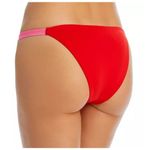 AQUA Bikini Bottom Swimwear Red Pink Beachwear Size Small NEW Photo 1