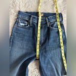 Mother Denim High Waisted Rider Ankle Fray in Wicked Wildflower Size 25 Blue Photo 6