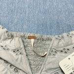 Free People NWT Turning Heads Eyelet Off The Shoulder Crop Top Size XS in Stone Photo 5