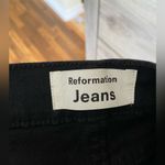 Reformation  jeans black denim Sz 28 Photo 2