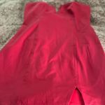 Lulus hot pink strapless dress NWT size XL Photo 0