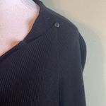 Vineyard Vines black Wool Cashmere blend Knit Wrap Cardigan Sweater, size medium Photo 11