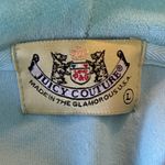 Juicy Couture Y2K Velour Aqua Zipper Hoodie Photo 8