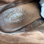 Kork-Ease  Brown Leather Isa Booties Heel Buckle Size 6 Photo 13