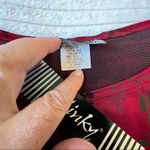 Slinky Brand  long sleeve top red black gray medium Photo 4