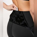 Lululemon  Wunder Under High-Rise Tight* Flocked Black Floral Velvet Photo 1