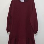 Anthropologie   Mare Mare dark red dress maroon like size small Photo 0