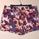 Eddie Bauer  Women’s Floral Print Multicolor Beach Swim Board Shorts Photo 0