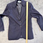 Tuckernuck  Hawthorn navy blue structured single breasted blazer size large Photo 7