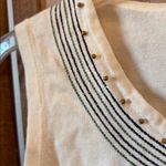 Christopher & Banks   Tank Top with Black Accents xl Photo 1