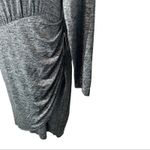 Adrianna Papell Theron Grey Jersey Knit Long Sleeve Midi Dress XL NWT Photo 4