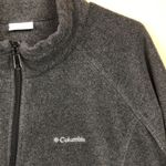 Columbia Women’s Camping Hiking Outdoor Gray Fleece Zip-Up Jacket Photo 3