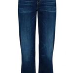 Paige Dark Blue Slim Boyfriend High Rise Cropped Straight Leg Jeans size 30 New Photo 11