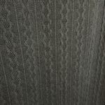 19 Cooper Ruffle Long Sleeve Knit Dress Black Mini Dress Size L Photo 3