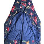 Meghan Los Angeles Aphrodite Cascading Ruffle Maxi Dress Navy‎ Blue Size Small Photo 7