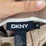 DKNY Beige Khaki Capri Pants Photo 4