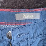 Natural Reflections  Womens Blue Twill Chino Summer Fall Shorts size Small 4 Photo 6