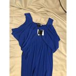 NWT Anthony Full Length Jumpsuit Jumper Never Worn Womens Small Blue Ruffled Photo 6