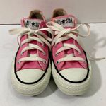 Converse  Chuck Taylor All Star sneakers Low Top Pink canvas athletic shoes Photo 3