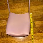 Samara Pink Vegan Leather Faux Leather Medium Cross Body Shoulder Bag Purse Photo 4