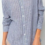 Rails  Sydney Arctic Stripe Button Down Size Small‎ New with Tags Photo 0