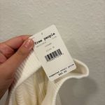 Free People NWT  solid gold white ribbed skirt Photo 5