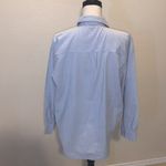 Jane Ashley vintage blue embellished beaded long sleeve button down shirt Photo 5