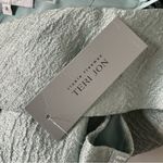 Rickie Freeman Teri Jon Off The Shoulder Jacquard Gown Seafoam Green 18 Photo 10