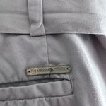 Michael Kors High Waist Relaxed Fit Cotton Shorts SZ 6 Cream-Tan Shorts Photo 8