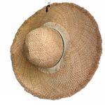 EXPRESS NWT Tan Western Boho Straw Beach Hat Photo 0