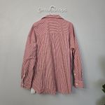 WNU The Weekender Button Down Shirt Red Size L Photo 3