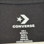 Converse  Black Tropical Pink Graphics Shirt Size Large EUC #2644 Photo 3