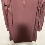 Danskin  NWT double sided rib knit sleepshirt mauve color woman size XL Photo 2
