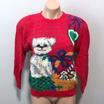 Signatures by Northern Isles Christmas Sweater Dog Size M Photo 0