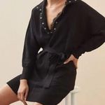 Daily Practice by Anthro polo knit mini dress size XS Black Photo 0