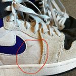 Nike Women's size 7 Air Jordan 1 Zoom CMFT 2 Blue & Grey Sneakers Photo 9