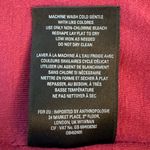 Anthropologie Maeve "Marala" Soft Knit Pencil Midi Skirt Berry Floral Print Photo 7