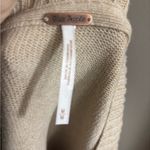 Free People  Orion Tunic Sweater in Almond color Photo 9