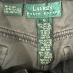 Ralph Lauren Vintage Lauren Dark Gray Velvet Tapered Pants 5 Pocket Jeans size 6 Photo 3