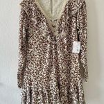 Tularosa Alicia Mini Dress in Prius Camel Floral Photo 2